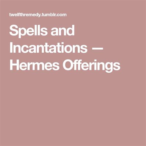 hermes esoterie|hermes offerings list.